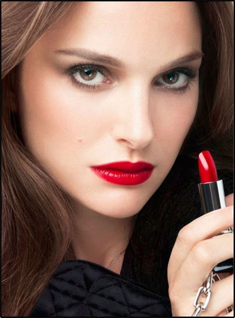 natalie portman miss dior lipstick|Dior lipstick.